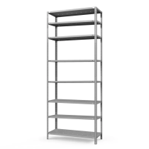 Стеллаж ТС Лайт с перф. полками 2500х700х600 8 полок Стеллаж ТС Лайт с перф. полками 2500х700х600 8 полок