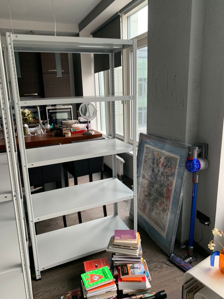 Стеллаж металлический Титан МС-500 2000х1000х400 5 полок купить в Владимире