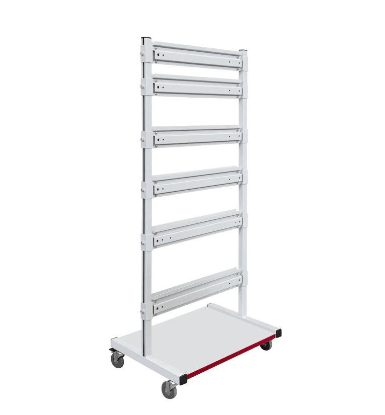 Стойка мобильная для лотков Gresson СМЛ ESD купить в Владимире Стойка мобильная для лотков Gresson СМЛ ESD купить в Владимире