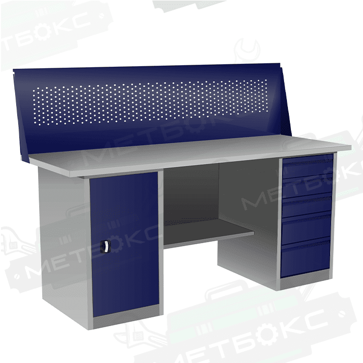 Верстак с тумбой и драйвером ВП-4Т/1,6 с экраном купить в Владимире