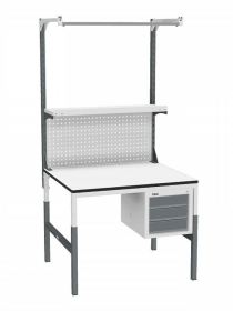 Стол монтажный ДиКом СР-М-100/90-03 ESD Пластик