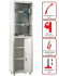 Медицинский шкаф HILFE МД 1 1650/SG купить в Владимире