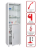 Медицинский шкаф HILFE МД 1 1760/SG купить в Владимире