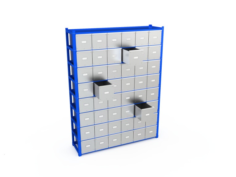 Система хранения с выдвижными ящиками BOXES M 2000.1500.400.B48 купить в Владимире