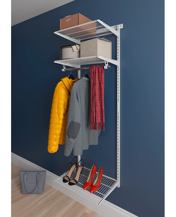 Гардеробная система Практик Home Basic G60 белая купить в Владимире