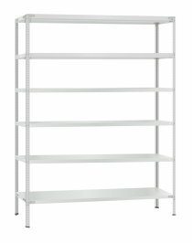 Стеллаж металлический Титан МС-500 2400х1500х600 6 полок Стеллаж металлический Титан МС-500 2400х1500х600 6 полок