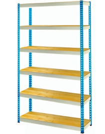 Стеллаж металлический МКФ 2500х1820х760 6 полок Стеллаж металлический МКФ 2500х1820х760 6 полок