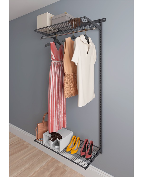 Гардеробная система Практик Home Basic G90 графит купить в Владимире