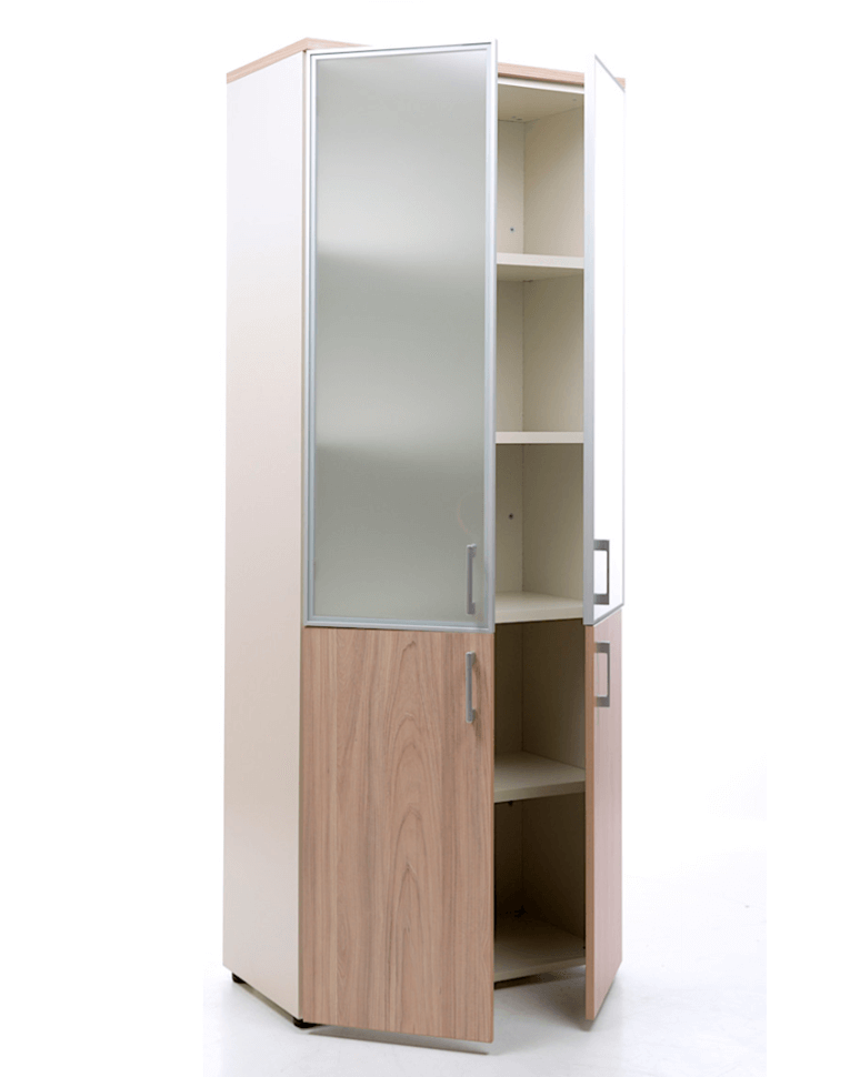 Шкаф NW 2080/2G со стеклом вяз натуральный/бежевый купить в Владимире Шкаф NW 2080/2G со стеклом вяз натуральный/бежевый купить в Владимире