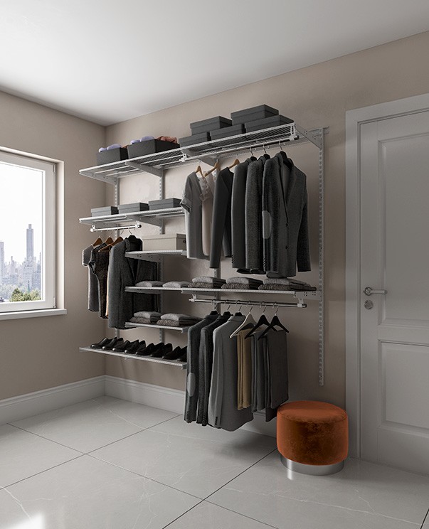 Гардеробная система Практик Home Max G210 белая купить в Владимире