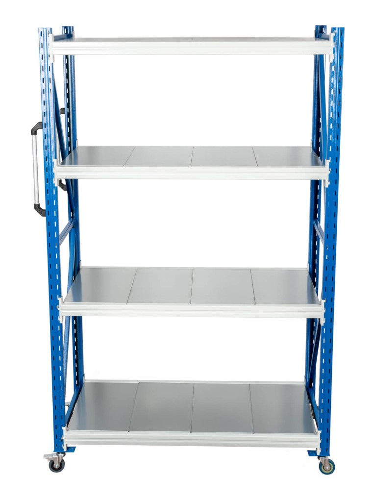 Стеллаж мобильный БиКом СТ-4 300x180x40 4 полки купить в Владимире Стеллаж мобильный БиКом СТ-4 300x180x40 4 полки купить в Владимире