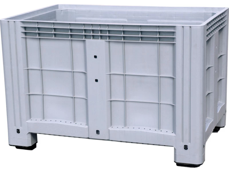 Контейнер 1200х800х800 сплошной, на ножках серый купить в Владимире Контейнер 1200х800х800 сплошной, на ножках серый купить в Владимире