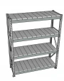 Стеллаж грузовой СГР 2000x1200x400 4 полки (металл) Стеллаж грузовой СГР 2000x1200x400 4 полки (металл)