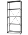 Стеллаж ТСУ 4000x1200x300 5 полок (150 кг, металл)