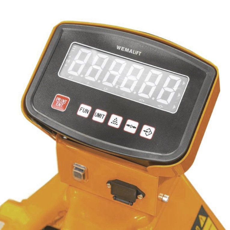 Гидравлическая рохля с весами BFC (2000 кг; 1150х570 мм; PDP) WEMALIFT купить в Владимире