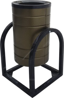 Урна уличная 320х370х550 бронзовая