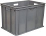 Ящик 600х400х410 сплошной серый