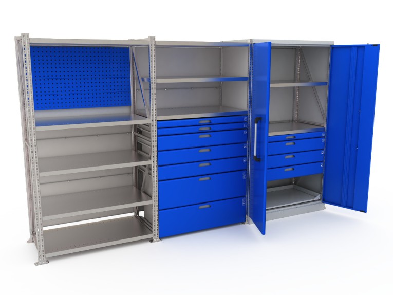 Система хранения инструментов MODUL XL 3x2000 №6 купить в Владимире