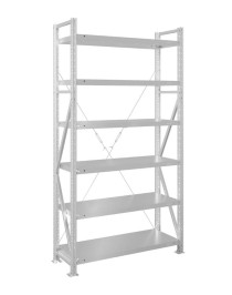 Стеллаж MS U 2500x1000x500 6 полок (200 кг, металл)