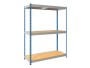 Стеллаж Практик SB 3000х152х91 3 полки (фанера)