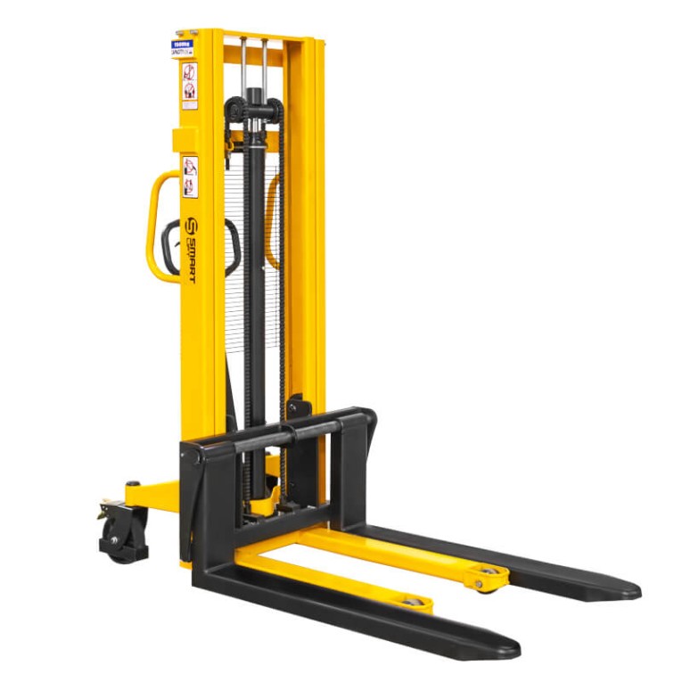 Ручной гидравлический штабелер SDA 1525 (1500 кг; 2,5 м; вилы 300-850 мм) SMARTLIFT (SMART) купить в Владимире Ручной гидравлический штабелер SDA 1525 (1500 кг; 2,5 м; вилы 300-850 мм) SMARTLIFT (SMART) купить в Владимире