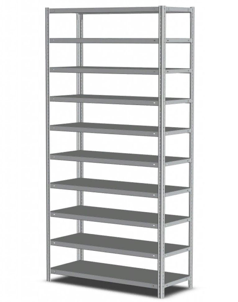 Стеллаж MS Standart 2550х700х300 10 полок купить в Владимире