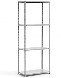 Стеллаж металлический Титан МС-750 2300x700x600 4 полки