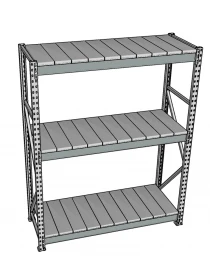 Стеллаж грузовой СГР 3000x1200x400 3 полки (металл) Стеллаж грузовой СГР 3000x1200x400 3 полки (металл)