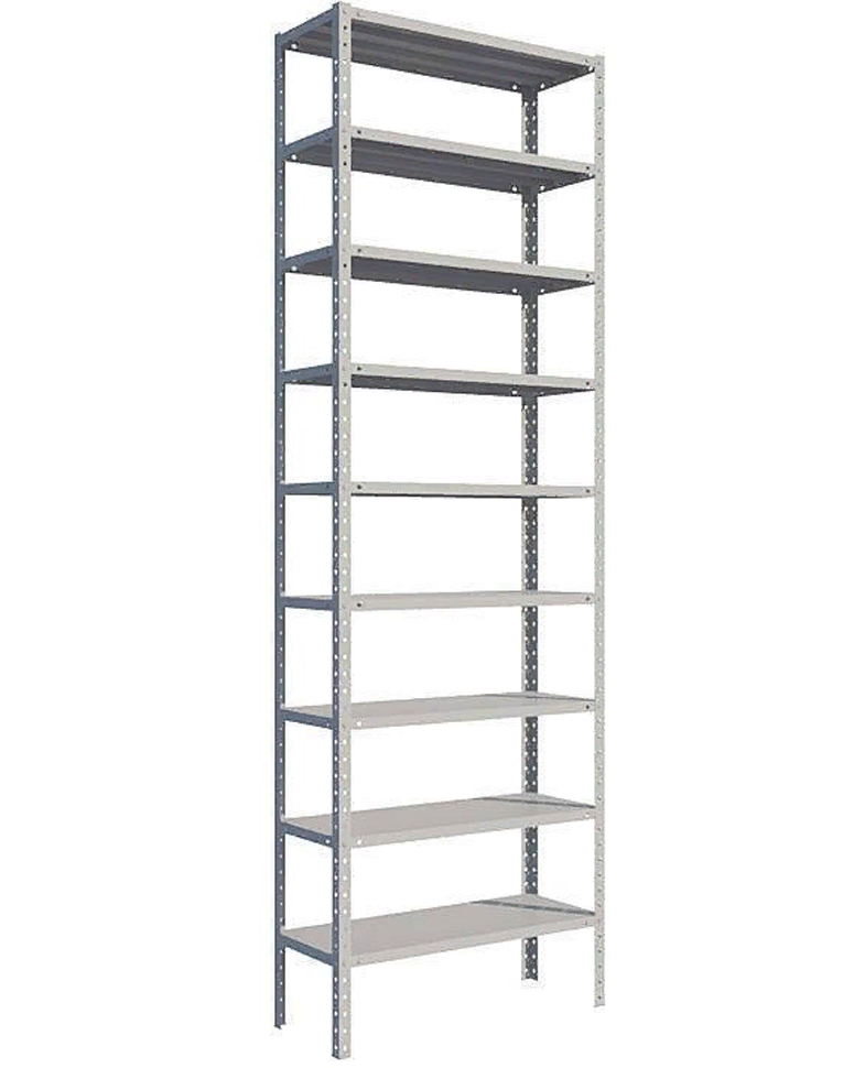 Стеллаж MS Standart 1600х1000х400 9 полок купить в Владимире