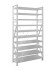 Стеллаж MS U 2000x1200x800 10 полок (280 кг, металл) купить в Владимире