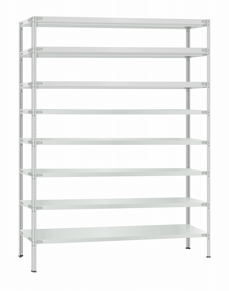 Стеллаж металлический Титан МС-900 2200x1000x400 8 полок купить в Владимире