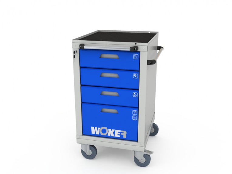 Тумба для инструментов мобильная WOKER PRO 04 M купить в Владимире