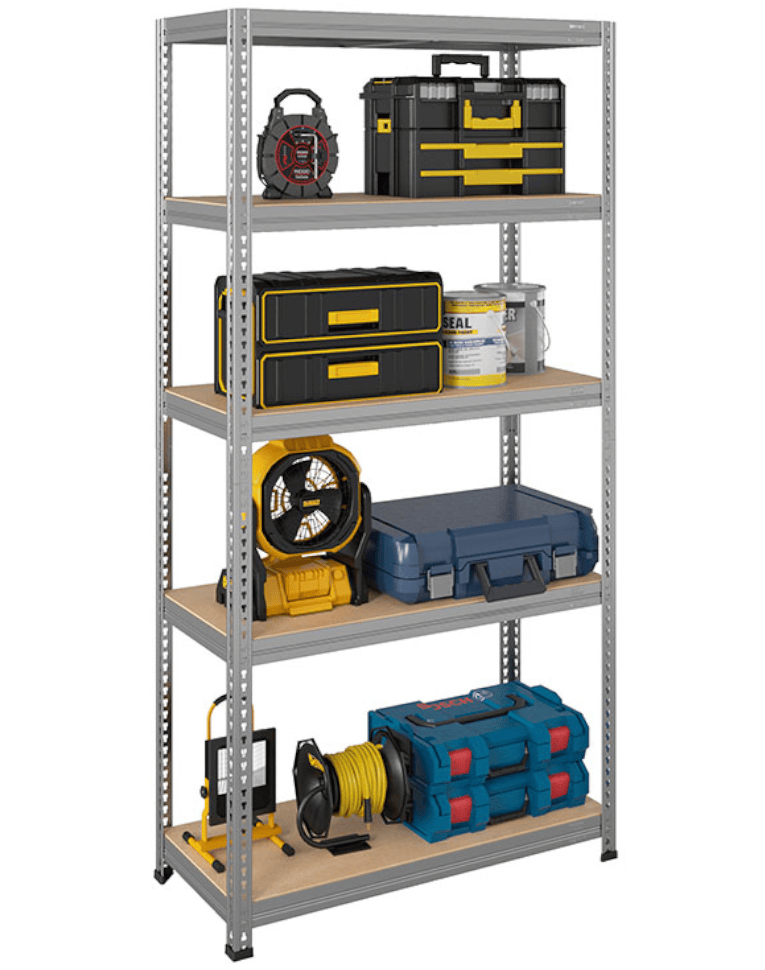 Стеллаж быстросборный ЛОФТ (SBL) 1800x1200x400 5 полок (цинк) купить в Владимире Стеллаж быстросборный ЛОФТ (SBL) 1800x1200x400 5 полок (цинк) купить в Владимире