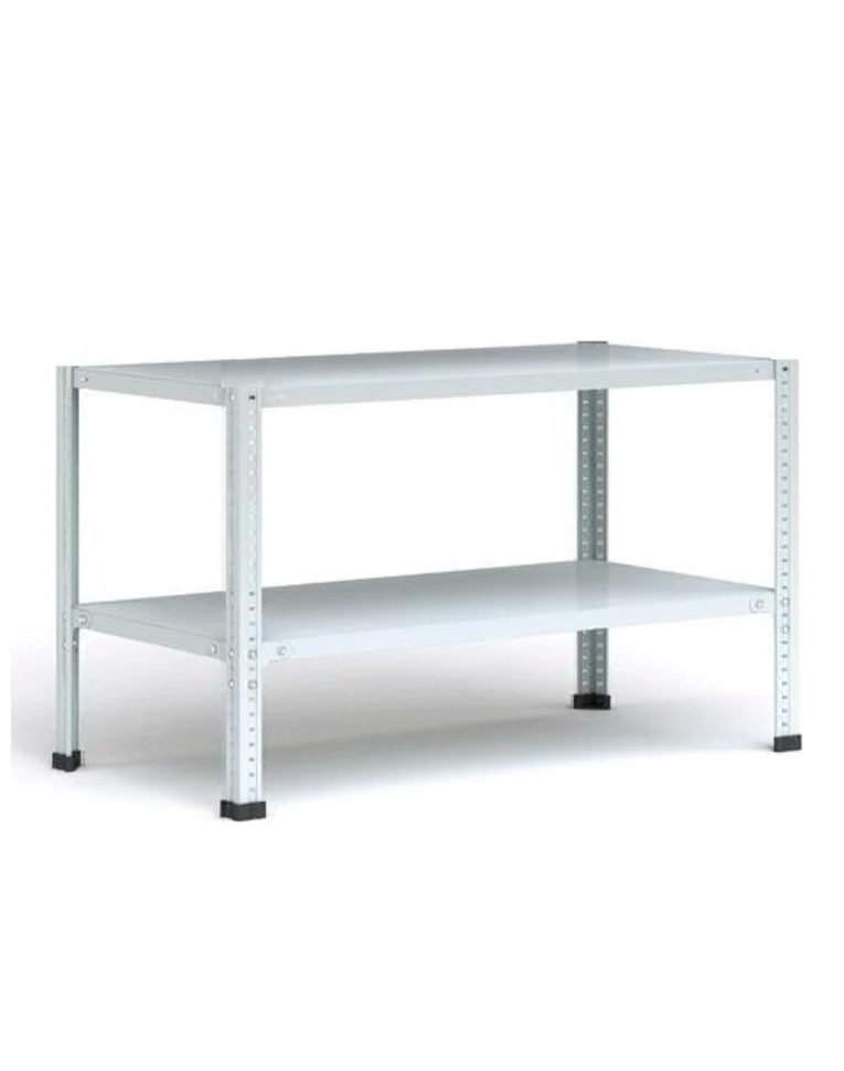 Стеллаж металлический Титан МС-500 1800х1500х500 2 полки купить в Владимире Стеллаж металлический Титан МС-500 1800х1500х500 2 полки купить в Владимире