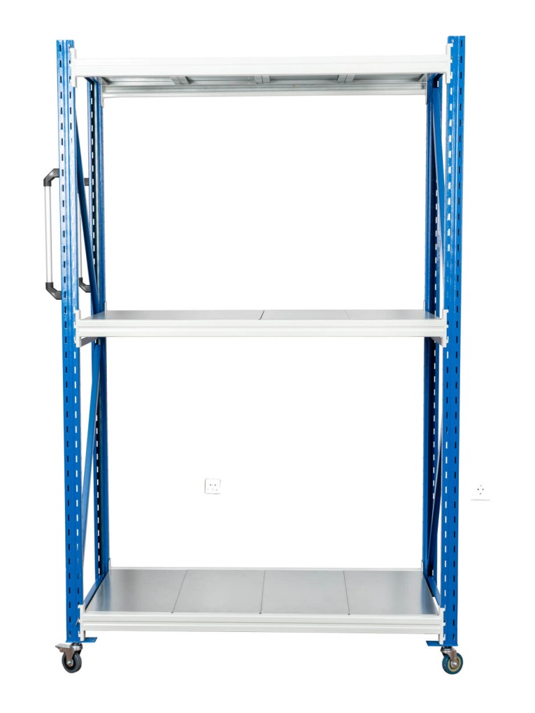 Стеллаж мобильный БиКом СТ-4 250x90x70 3 полки купить в Владимире