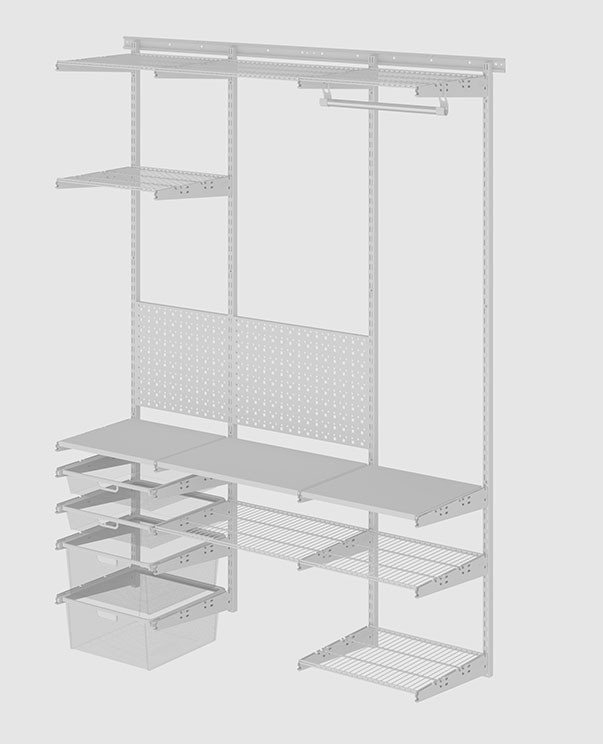Гардеробная система Практик Home Дача 1 купить в Владимире