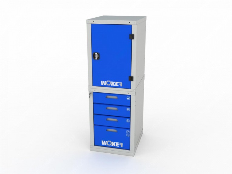 Тумба инструментальная модульная WOKER PRO 0104 S купить в Владимире