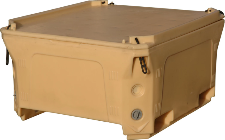 Контейнер 1230х1030х650 мм бежевый с крышкой купить в Владимире Контейнер 1230х1030х650 мм бежевый с крышкой купить в Владимире