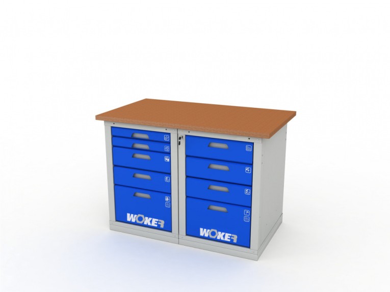 Верстак двухтумбовый WOKER PRO 2504.1200 купить в Владимире