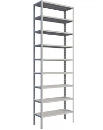 Стеллаж MS Strong 3100х700х600 9 полок Стеллаж MS Strong 3100х700х600 9 полок