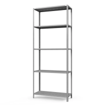 Стеллаж ТС Лайт с перф. полками 1000х1200х300 5 полок