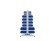 Стеллаж для пластиковых лотков SORTEX двухсторонний 1500x1000x800.06 купить в Владимире
