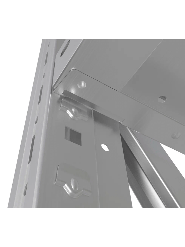 Стеллаж MS U 2500x1200x400 4 полки (280 кг, металл) купить в Владимире Стеллаж MS U 2500x1200x400 4 полки (280 кг, металл) купить в Владимире