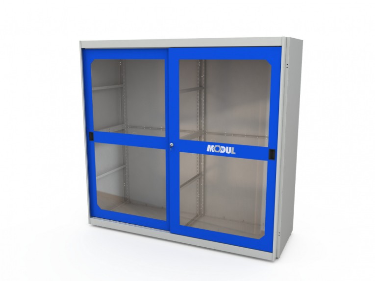 Корпус шкафа для инструментов MODUL XXL с дверями со смотровыми окнами купить в Владимире