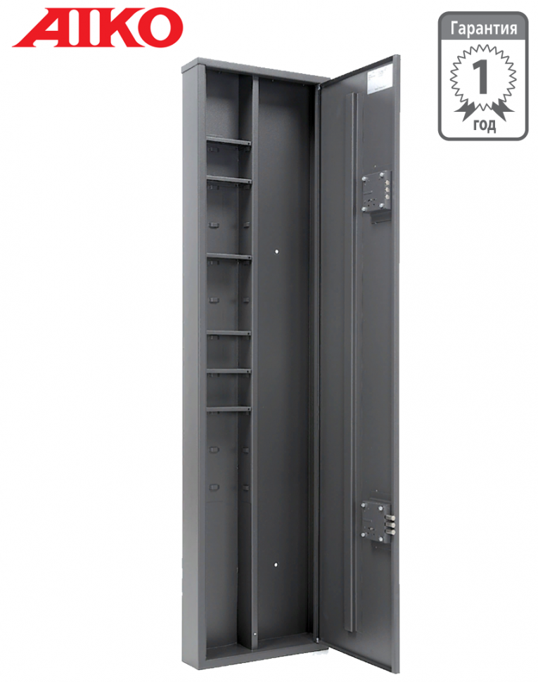 Узкий сейф для оружия Aiko Чирок 1409 (глубина 9 см) купить в Владимире