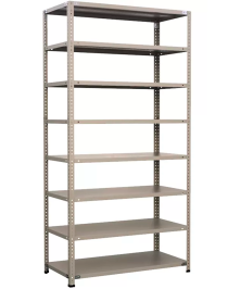 Стеллаж металлический Титан МС-750 2300x1000x500 8 полок Стеллаж металлический Титан МС-750 2300x1000x500 8 полок