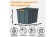 Контейнер особопрочный Rox Box PRO 50 (500х390х390 мм с крышкой и клипсами, на роликах, антрацит) купить в Владимире