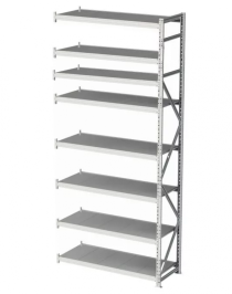 Дополнительная секция MS Profi 2500x1800x400 8 полок Дополнительная секция MS Profi 2500x1800x400 8 полок