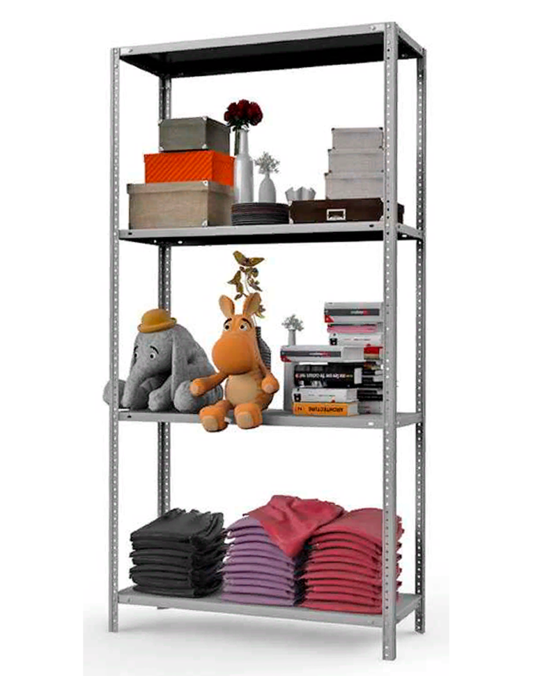Стеллаж MS Strong 1850х700х400 4 полки купить в Владимире
