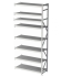 Дополнительная секция MS Profi 2500x1200x400 8 полок купить в Владимире